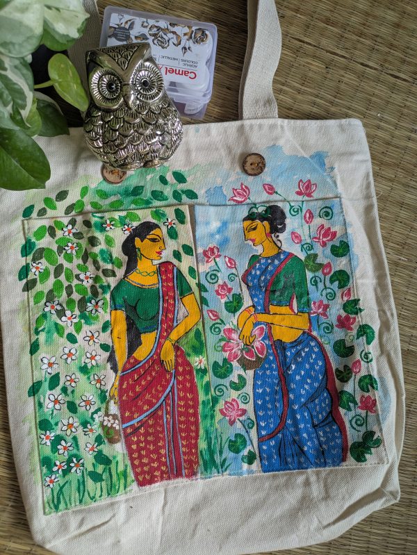 Hand Painted - Cotton Bag